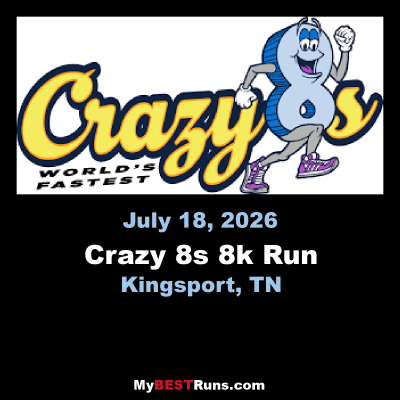 Crazy 8s 8k Run