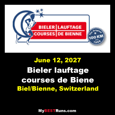 Bieler lauftage courses de Biene