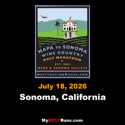 Napa to Sonoma Wine Country Half Marathon