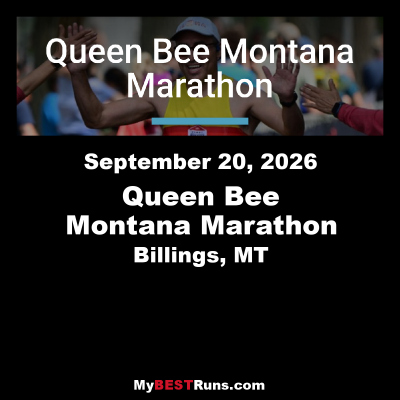 Queen Bee Montana Marathon