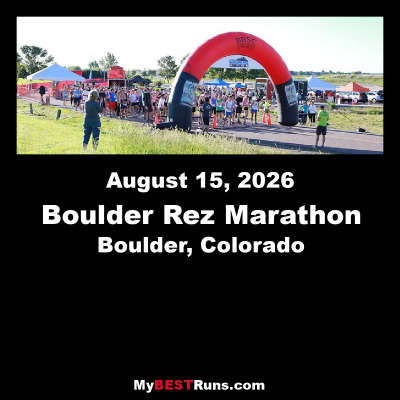 Boulder Rez Marathon