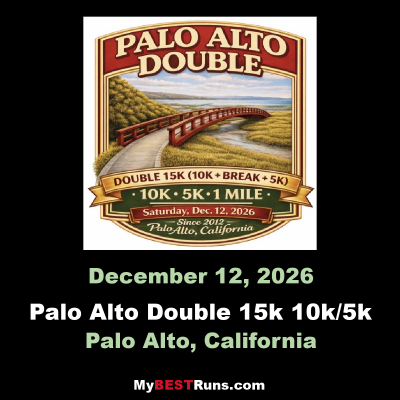 Palo Alto Double 15K and 10K/5K