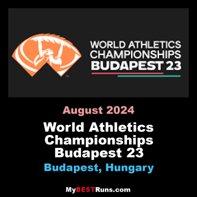 World Athletics Championships Budapest 23