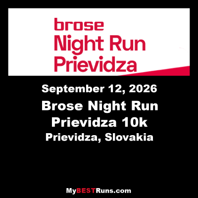 Brose Night Run Prievidza 10k