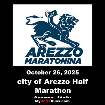city of Arezzo Half Marathon