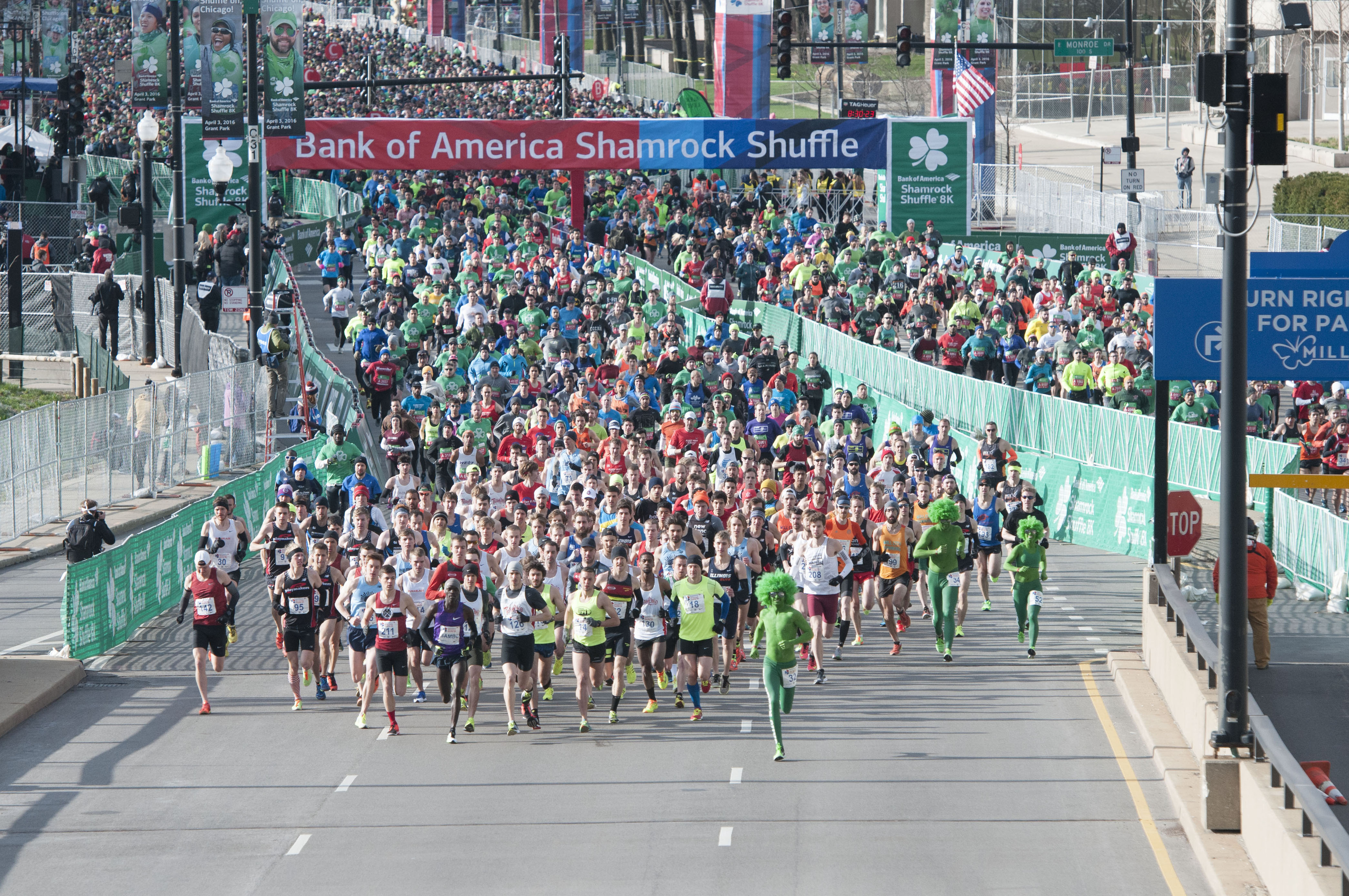 B of A Shamrock Shuffle 8K 